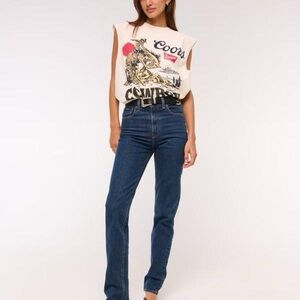 Abercrombie and Fitch Blue Women's Jeans